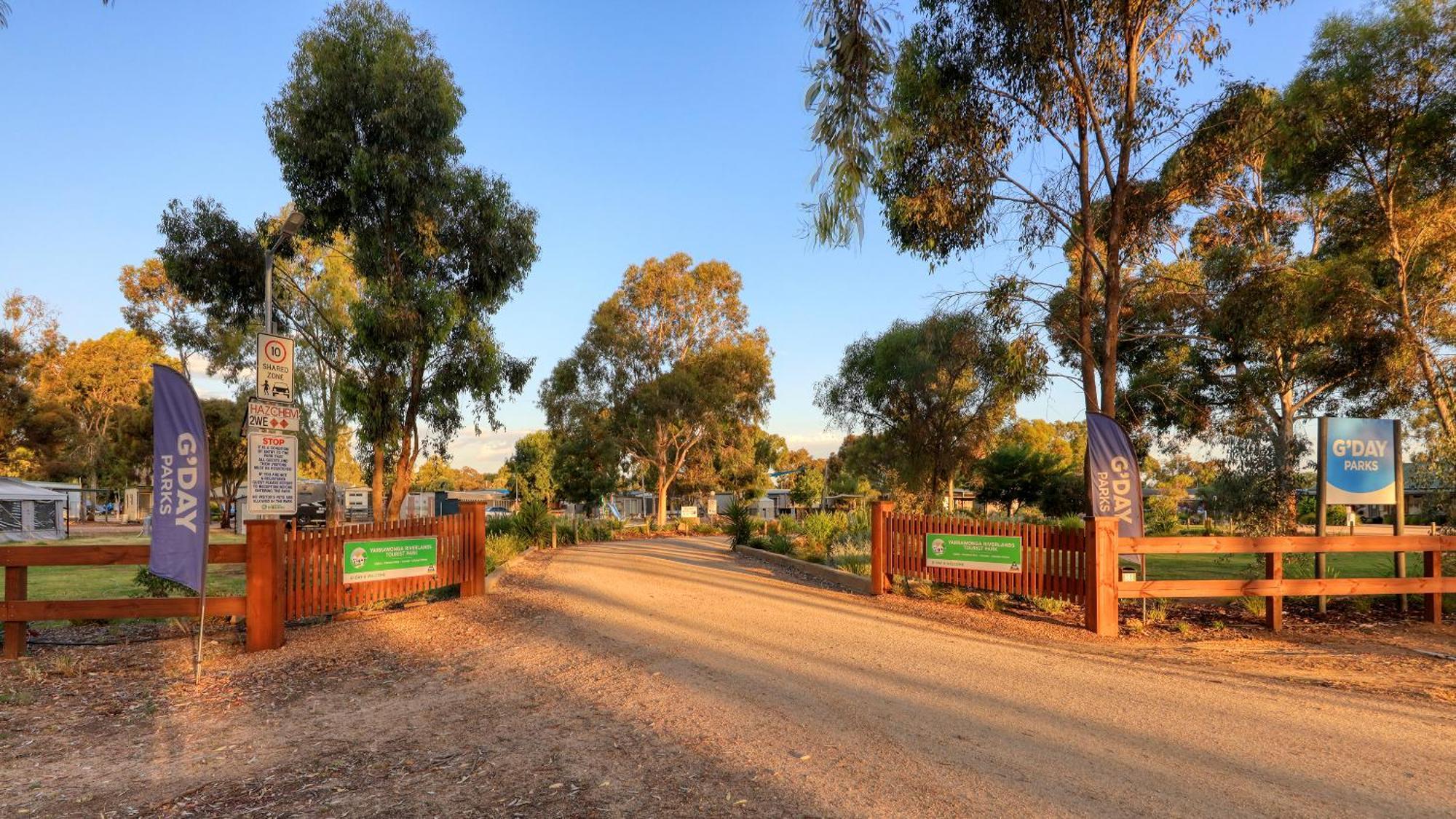 Yarrawonga Riverlands Tourist Park Zewnętrze zdjęcie